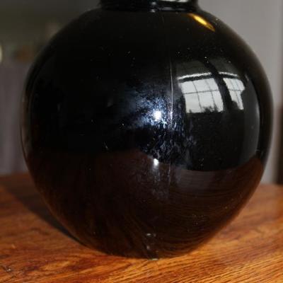 Lot #4 Vintage Black Vase