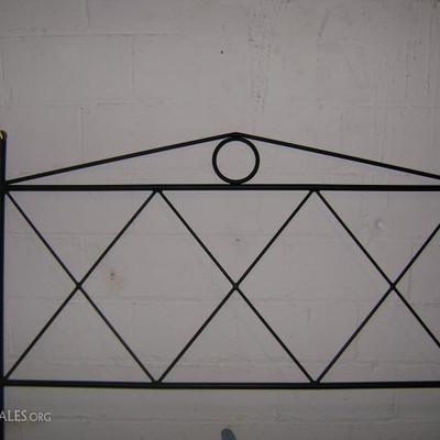Wrought Iron Bed Frame set