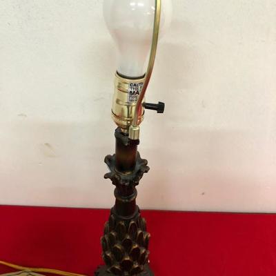 Small Table Lamp Pineapple Base