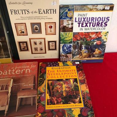 Lot #4 Coffee Table Books Colors, Flowers Patterns...