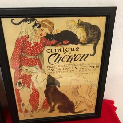 Pair of Antique Reproduction Posters