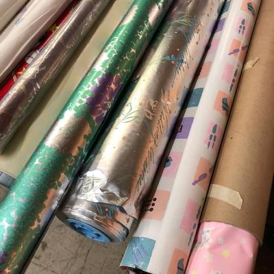 Lot Of Christmas, Birthday, Holiday Wrapping Paper & Cards Crane.. 