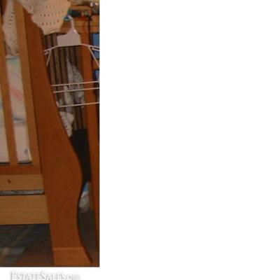 Pali Crib/ Toddler bed w/ mattress & linen drawer beneath (made in Italy)