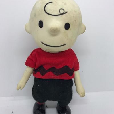 Lot 73 - Charlie Brown Plastic Toy Doll