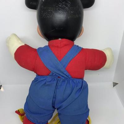 Lot 76 - Vintage Mickey Mouse learn to tie and zip for kids