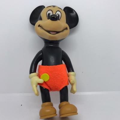 Lot 72 - Vintage Mickey Mouse plastic doll