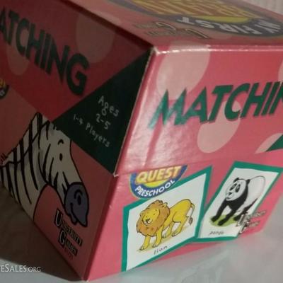 Brain Quest Animals matching game (2-5 yrs)