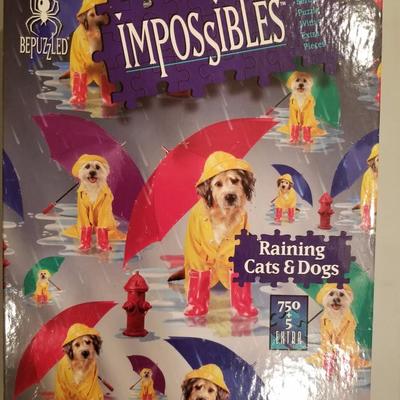 Puzzle 750 pcs - Impossibles Cats & Dogs