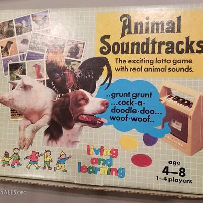 Animal soundtracks (ages 4-8 yrs)