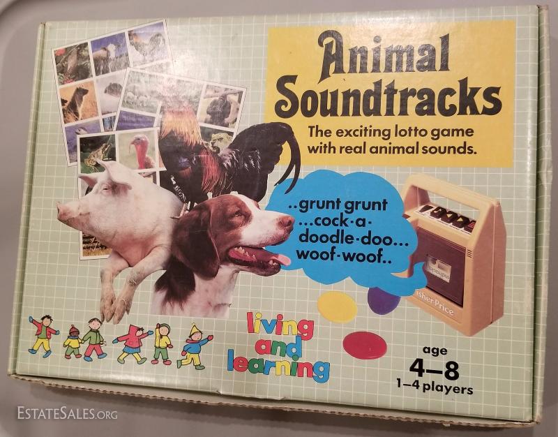 Animal soundtracks (ages 4-8 yrs) | EstateSales.org