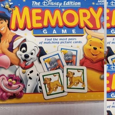 Disney characters Memory Game (3-6 yrs)