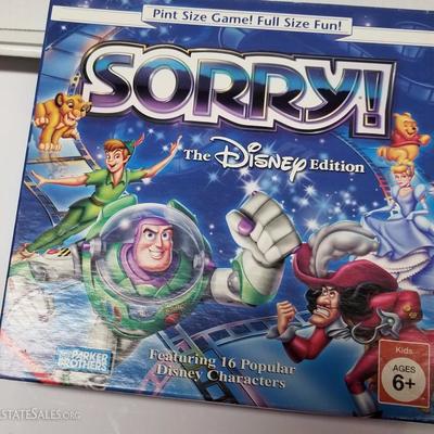 Sorry board game (ages 6+)