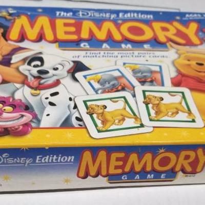 Disney characters Memory Game (3-6 yrs)