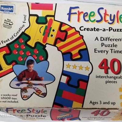 LEGO Freestyle puzzle (ages 3+)