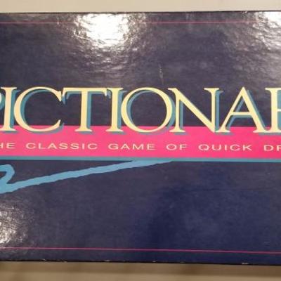 Pictionary board game