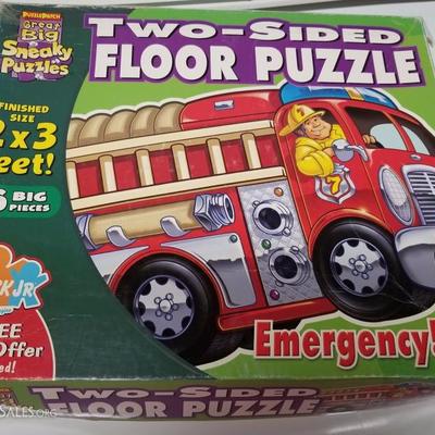 Nick Jr. 2 sided floor puzzle