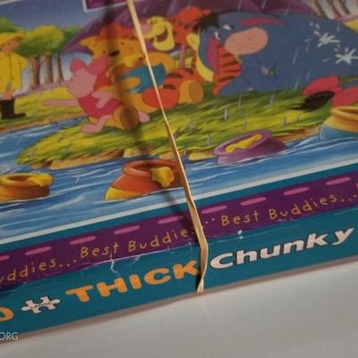 Winnie the pooh wooden puzzle