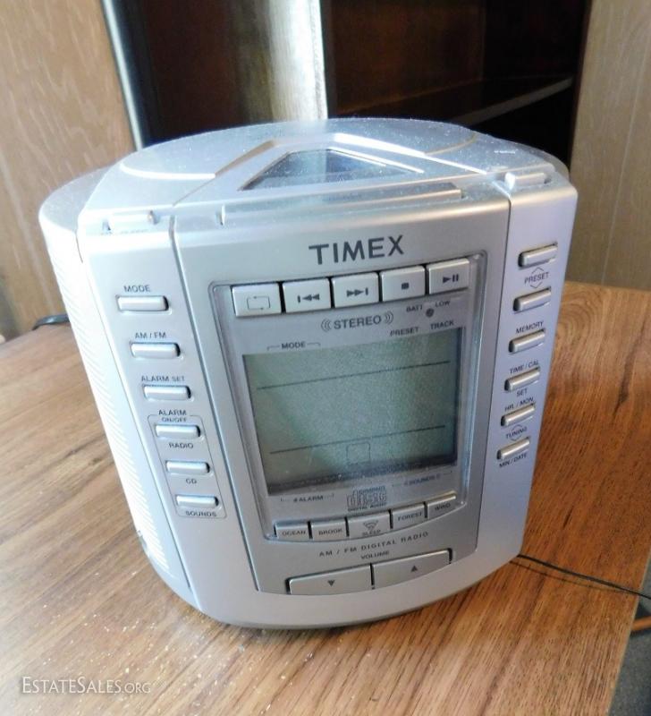 Timex CD Player and Nature Sound Alarm Clock