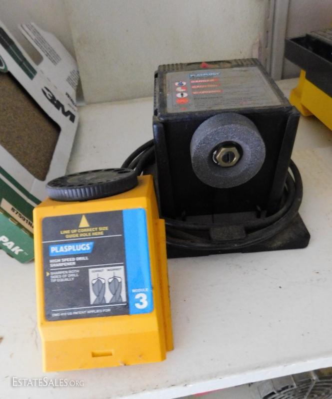 PlasPlugs High Speed Drill Bit Sharpener