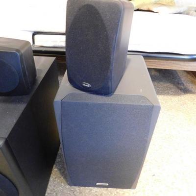 Set of 6 Speakers for Surround Sound System
