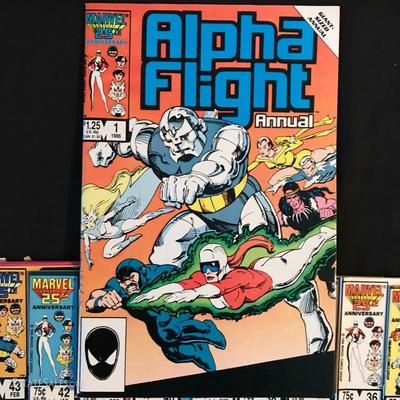 Lot 2 - Alpha Flight - 50 issues