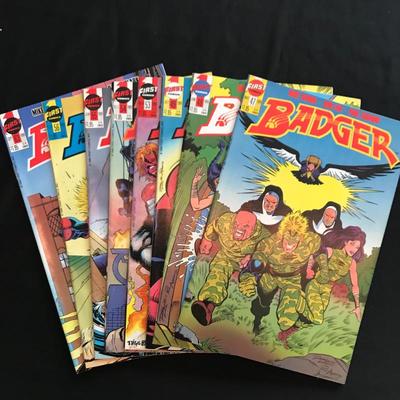 Lot 6 - Bager Comics - 61 Issues 