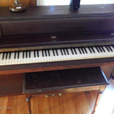 Weber Upright Piano with Bench