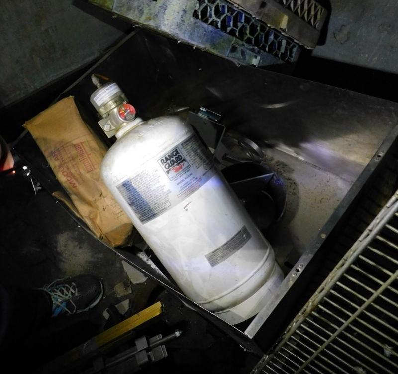 Range Guard Fire Suppression System with Stainles Steel Protection Box