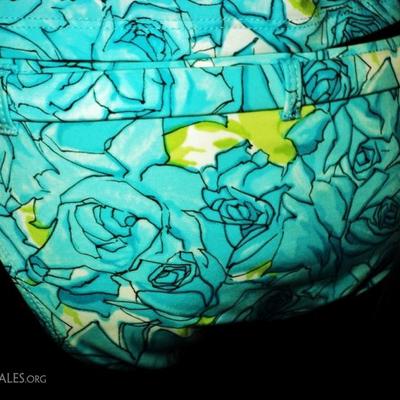 St John Aqua Tankini 2pc swimsuit showroom piece