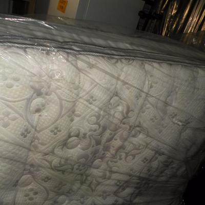 LOT 17 - Richmond Queen Pillow Top Mattress, Box Spriing & Frame