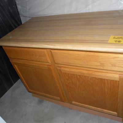 LOT 19 - Cabinet with Formica Top