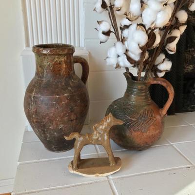 Lot 3 - Pitchers and Horse