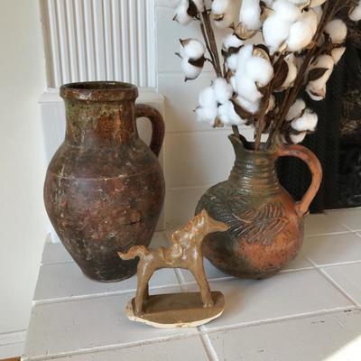 Lot 3 - Pitchers and Horse