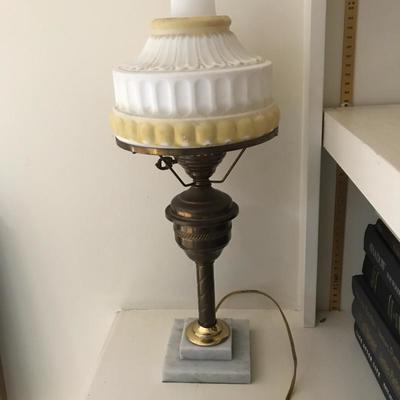 Lot 65 - Brass Lamp and more 