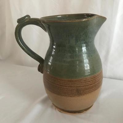 Lot 66 - Ceramic Pitcher and Platter