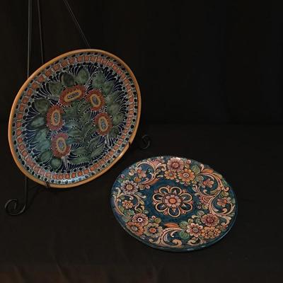 Lot 52 Italian and Mexican Wall Art Plates 