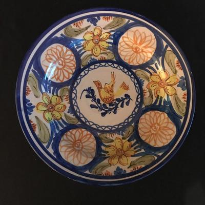 Lot 53 - Two Mexican Style Plates 