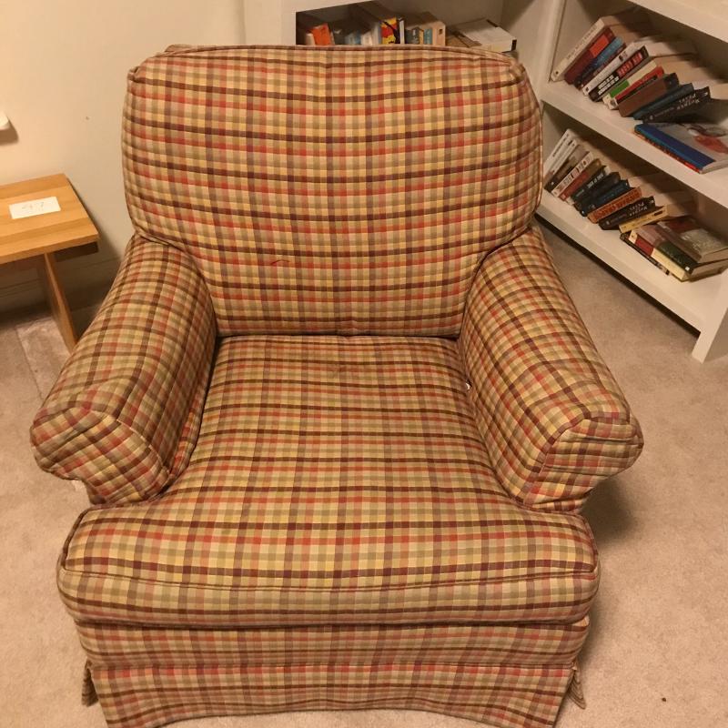 Lot 48 Plaid Armchair