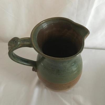 Lot 66 - Ceramic Pitcher and Platter