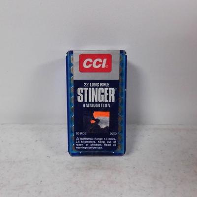 CCI Stinger .22LR 50 Rounds Ammunition