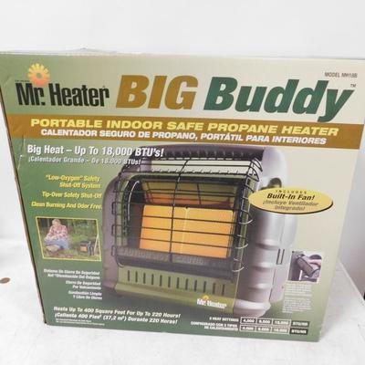Mr. Heater Big Buddy Indoor Propane Heater 18,000 BTU
