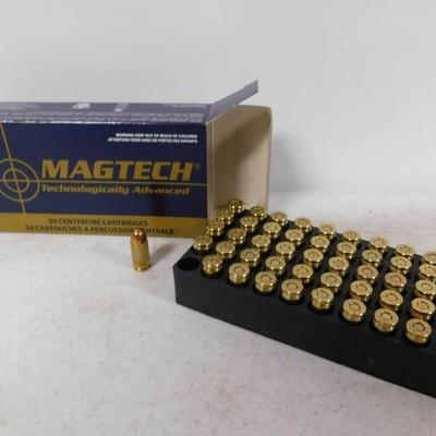 50 Rounds of Magtech .380 Auto Ammunition