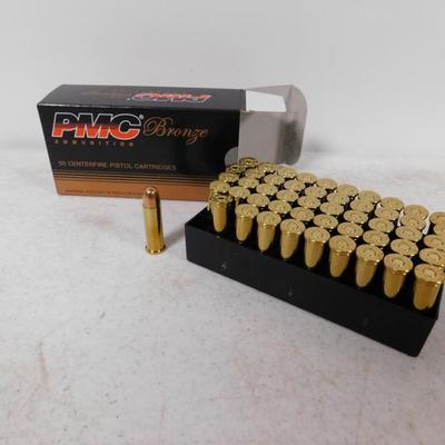 50 Rounds of PMC Bronze .38 Special Ammunition