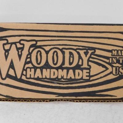 Woody Handmade Knife with Christopher Fleming, Lyman, SC Leather Sheath