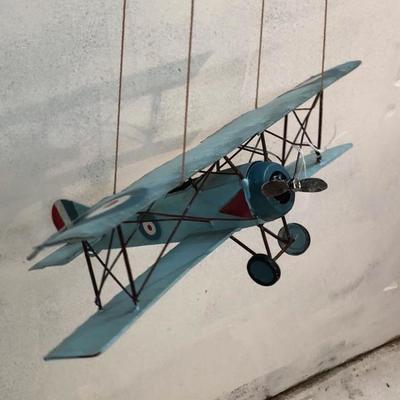 Decorative Metal Bi-Plane 
