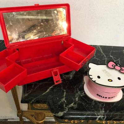 Hello Kitty Watch Make Up Box