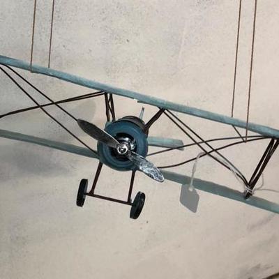Decorative Metal Bi-Plane 
