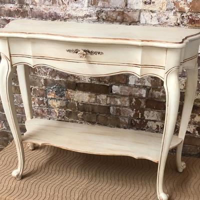 Entry or Sofa Console Table White 