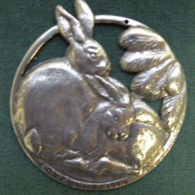 LOT 44 - Collectible Pewter Christmas Ornament by Nancy Scott Becker
