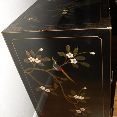 LOT 1 - Coromandel lacquer cabinet